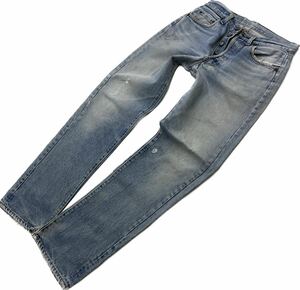 LEVIS ☆ 色落ち加減◎ ボタン裏532 ストレート ジーンズ デニムパンツ ライトブルー W29-30相当 アメカジ ストリート リーバイス■JS690