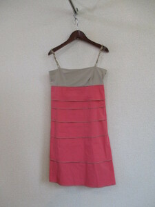 PAULE KA paul (pole) ka pink camisole dress (USED)80718②