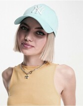 NEW ERA ニューエラ 正規品 9FORTY キャップ 帽子 スカイ ブルー 水色 青 白 NY ヤンキース ユニセックス_画像7