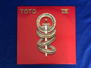 CG1799p△【LP】 トト 「TOTO Ⅳ 聖なる剣」 1982年/歌詞付/ロザーナ/アフレイド・オブ・ラヴ/20AP 2280