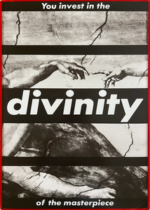 BARBARA KRUGER / バーバラ・クルーガー “ UNTITLED (DIVINITY) ” リプロダクション・ポスター P-185