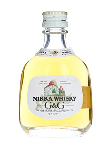 【ミニチュアボトル】ニッカ G&G 北海道地区限定ラベル ウイスキー 箱なし 50ml 43％　KBM946