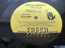 LP▲NICE&SMOOTH[FUNKY FOR YOU]米US盤/12インチ_画像4