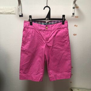  хорошая вещь Ralph Lauren половина хлопок брюки розовый Kids 16( женский 7-9 номер соответствует )
