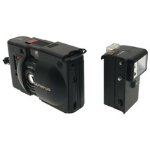 【動作品 訳あり】OLYMPUS XA F.Zuiko F2.8 35mm + Flash A11 オリンパス コンパクトフィルムカメラ 広角単焦点 ストロボ 黒 現状品 C3618_画像10