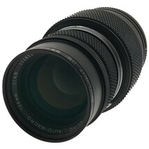 【完動品】OLYMPUS OM-SYSTEM ZUIKO AUTO-MACRO 135mm F4.5 オリンパス MFレンズ オートマクロ エクステンションチューブ 65-116付き C3656_画像3