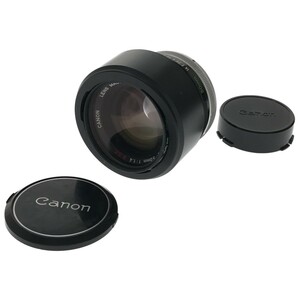 【美品 ジャンク】Canon LENS 旧FD 50mm F1.4 S.S.C. SSC キャノン MFレンズ 大口径 標準単焦点レンズ FDマウント オールドカメラ C3648