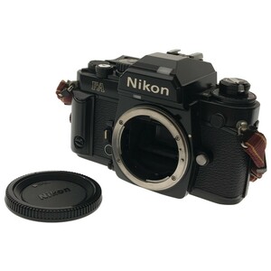 【美品 難あり】Nikon FA ニコン ブラックボディ 高級MF一眼レフ フィルムカメラ Fマウント 人気機種 黒 マニュアルフォーカス 現状 C3650