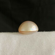 【特大 超大粒 22mm up】マベパール 41.35ct 8.27g / 径22.6mm 高さ14.2mm / 良テリ ルース 裸石 真珠 Mabe Pearl Jewelry 半円真珠 A741_画像7