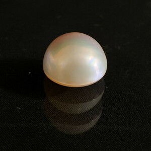 【大粒】マベパール 26.25ct 5.25g / 径19.0mm 高さ13.3mm / ぷっくり 山高 ルース 裸石 真珠 Mabe Pearl Jewelry 半円真珠 A740