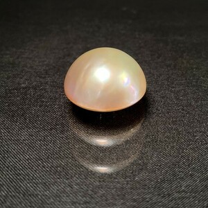 【大粒】マベパール 26.4ct 5.28g / 径19.5mm 高さ12.8mm / ルース 裸石 真珠 Mabe Pearl Jewelry 半円真珠 A733