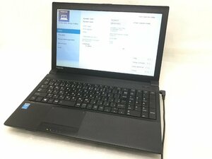 【ジャンク】TOSHIBA dynabook Satellite B554/M PB554MFB125AA71 Core i3-4100M 8GB 15.6インチ BIOS起動 T008418【訳あり】