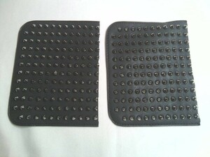 2枚セット★レザー　革　サイズ（横縦）約：16.5cmX13.5cm／バッグ、財布作り　材料