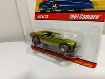 HotWheels Classics★1967 Camaro カマロ★メタリックイエロー ホットウィールクラシック ミニカー_画像3