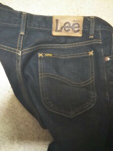 ★名品　LEE Riders 101Z／リー ライダース 101Z／Regular Straight／W29／ダーク インディゴ／ユーズド加工／ジェームズ・ディーン