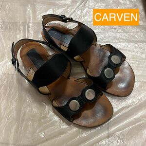 カルヴェン　フラットサンダル　CARVEN