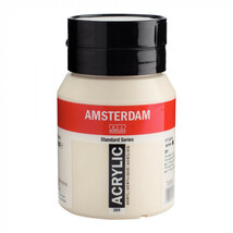 AMSTERDAM　アムステルダム　アクリリックカラー500ml　チタニウムバフライト289 483321_画像2