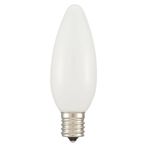 OHM LEDシャンデリア形装飾用/C32/E17/0.8W/45lm/電球色 LDC1L-G-E17 13