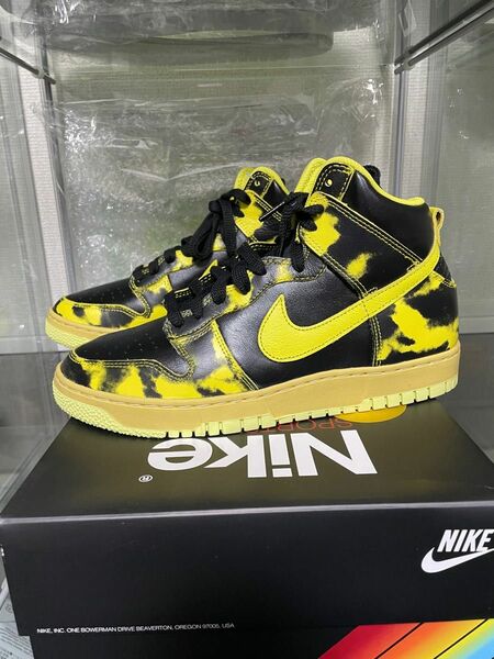 Nike Dunk High 1985 SP "Yellow Acid Wash