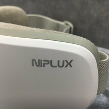 ◎J353 NIPLUX EYE RELAX アイマスク NP-ER20W ホワイト アイケア機器 加圧 温熱 空気圧 (rt)_画像9