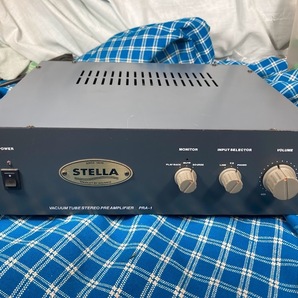 ADVANCE アドバンス  フォノEQ回路基板付き管球式プリアンプ  STELLA PRA-1 完動品【3ヶ月保証】の画像1