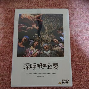 DVD 深呼吸の必要 中古品 出演 香里奈 谷原章介 成宮寛貴 長澤まさみ 大森南朋 金子さやか 久遠さやか 