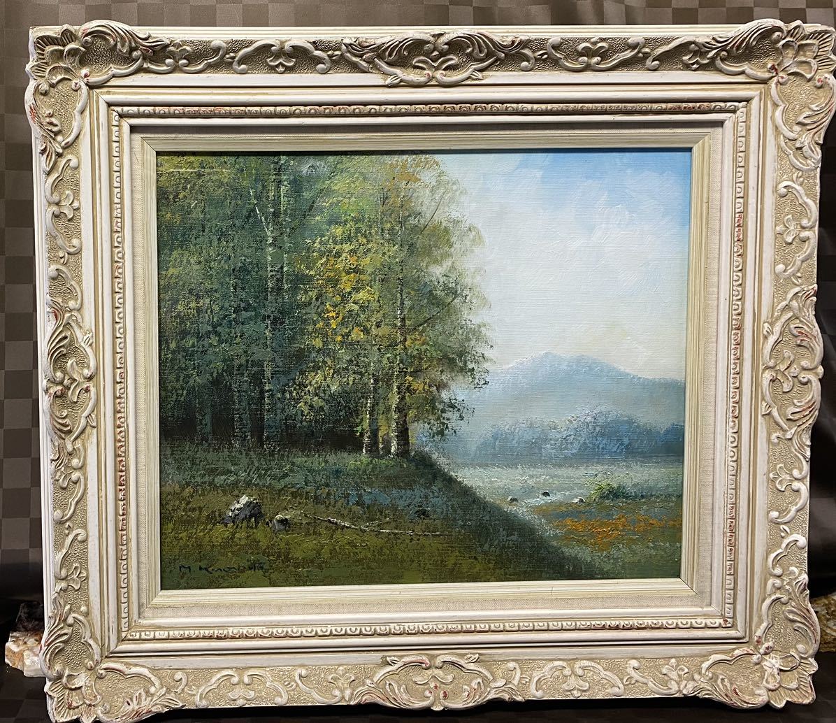 ヤフオク! -「高原」(油彩) (絵画)の落札相場・落札価格