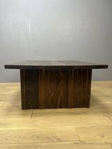 木製　センターテーブル　ローテーブル　ブラウン　W1200×D795×H405_画像5