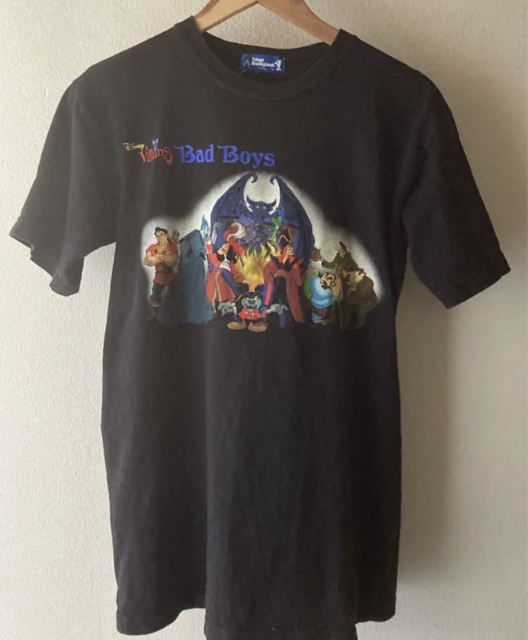 通販 後払い 希少 Disney L バッドボーイズ ヴィランズ Bad Boyz T