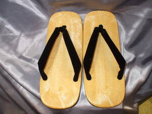  sandals setta yellow Chiba black high mi long tire bottom L size box none 