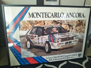  Lancia Delta poster Fiat Ferrari Maserati Auto Bianchi 