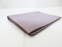 F6880【エルメス】システム手帳 アジェンダ GM ?★レザー □E 刻印★13.5cm×10cm (見開き 20.5cm)★HERMES 手帳カバー★中古★_画像5