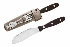 BUCK USA No.941BRS トラベルメイトキット・キャンピング用品だけでなく、ケーキサーバーに最適なナイフ