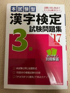 本試験型 漢字検定３級試験問題集 (１７年版) 成美堂出版編集部 (著者)