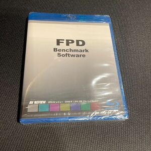 Blu-ray FPD Benchmark Software 月刊AVレビュー 08年1月号付録 調整用テストディスク 新品未開封