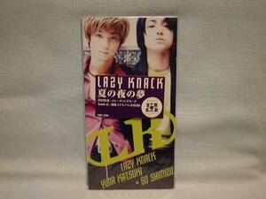 LAZY　KNACK　8cmCDSシングル　夏の夜の夢/REAL　初回盤　新品