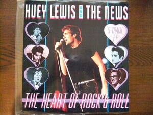 HUEY LEWIS AND THE NEWS / THE HEART OF ROCK & ROLL 5-TRACK EP 2LP CHS 12 2776