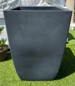  Italy made planter milano *50cm H75cm 16 number corresponding free shipping resin made square large light weight pot plant pot pot cover [ special sale goods ]