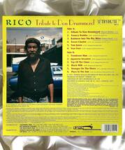 ★Rico Rodriguez / Tribute To Don Drummond　オレンジカラー盤●1997年UK盤(Trybute_TRRLP 01)　リコ・ロドリゲス　ドン・ドラモンド_画像2
