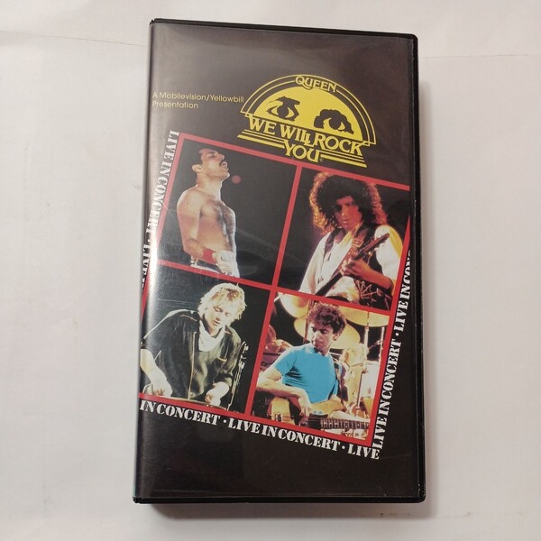 zaa-492♪ウィ・ウィル・ロック・ユー/クイーン Queen 90分 『VHSビデオ』東芝EMI(1999/04発売)