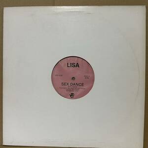 【12'】 LISA / SEX DANCE　(LP VERSION 5分55秒・DISCONET REMIX 8分15秒)