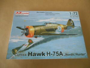 〔全国一律送料290円込〕1/72 AZモデル カーチス ホーク H-75A フィンランド空軍