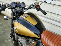 ★ 750カスタム エクスクルーシブ ビッグタンク エンブレム付 流用にも！ 検》CB750カスタム RC04 純正オプション？ 社外？ 補修ベース ★_画像2