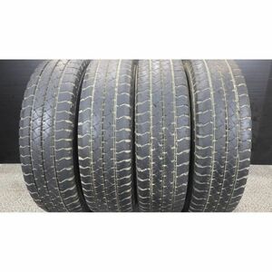 グッドイヤーCAGOPRO 195/80R15 107/105L LT 4本SET◎2020年製 7分山 オンロード◎中古 若干の段減り/若干のビート傷あり◎ハイエース等に