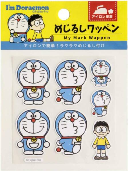 『送料無料』 I'm Doraemon ドラえもんめじるしワッペン アイロン接着 No.1157 藤子プロ