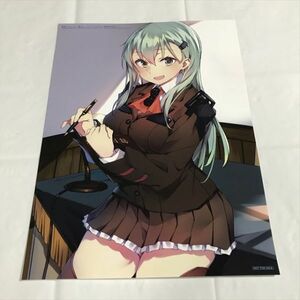 B12683 ◆艦これ B5サイズ お風呂 ポスター 送料180円 ★5点以上同梱で送料無料★