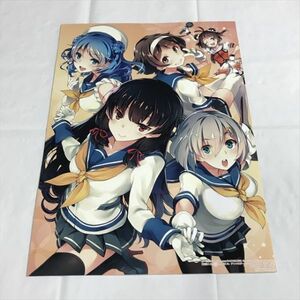 B12697 ◆艦これ B5サイズ お風呂 ポスター 送料180円 ★5点以上同梱で送料無料★