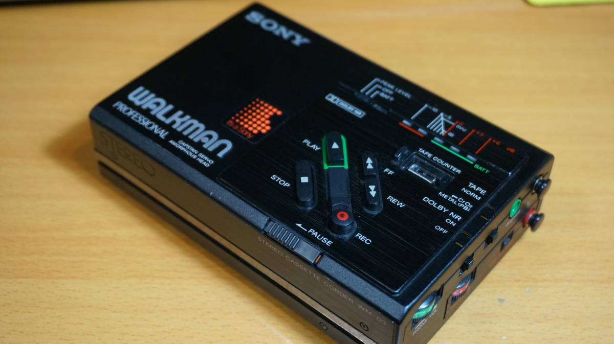 SONY WM-D3 WALKMAN PROFESSIONAL (ソニー ウォークマン) 用 ギヤ補修