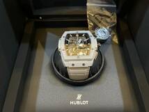 HUBLOT ウブロ HU601.HX.0173.LR スピリット オブ ビッグ・バン ホワイト セラミック 未使用　コレクション品　入手困難　価格交渉受付ます_画像2