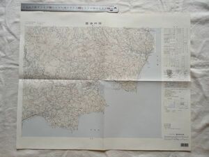 【古地図 平成】『豊後杵築』五万分一地形図NI-52-4-8(中津8号)【大分空港道路 鉄道 日豊本線 住吉浜リゾートパーク ハーモニーランド】